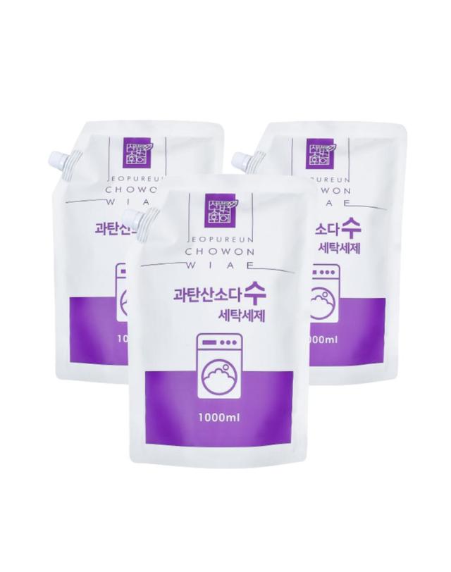 시월다래 과탄산소다수 멀티파워 세탁세제1000ml 착용컷