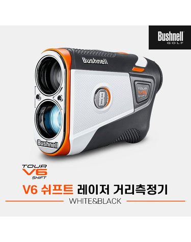 [카네정품]2023 부쉬넬 투어 V6 쉬프트(TOUR V6 SHIFT) 레이저형 거리측정기[6배율/방수/손떨림&거리보정]