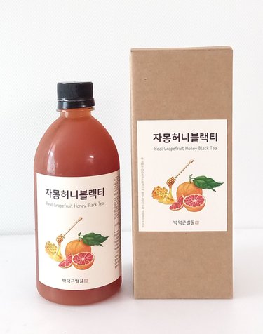 박덕근벌꿀 리얼 자몽허니블랙티