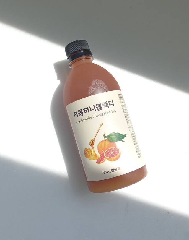 박덕근벌꿀 박덕근벌꿀 리얼 자몽허니블랙티 착용컷