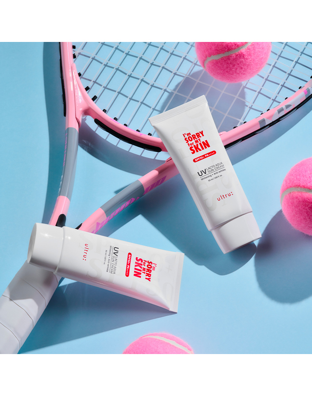 아임쏘리포마이스킨 [수분밀착] 아임쏘리포마이스킨 락토 아쿠아 선크림 50ml 착용컷
