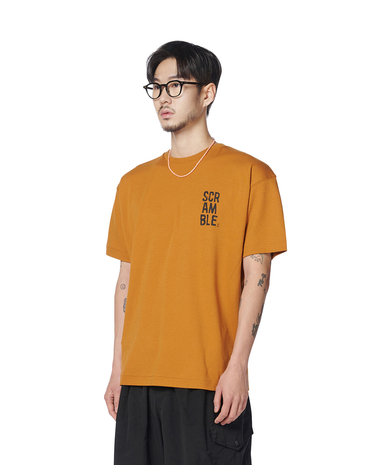 스크램블 로고 티셔츠