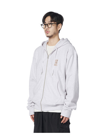 스크램블 집업 후디