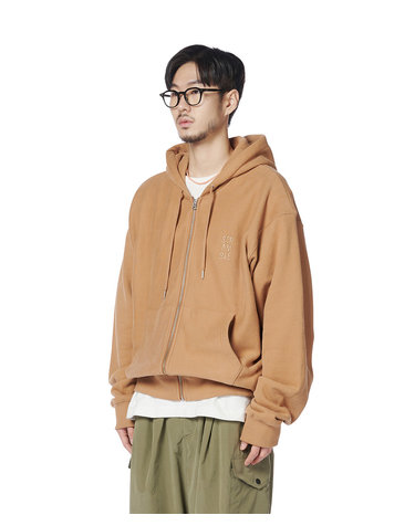 스크램블 집업 후디