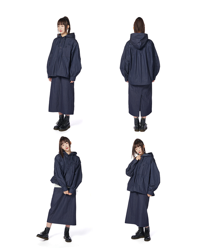 스크램블크로스로드 스크램블 유주얼 스커트 착용컷