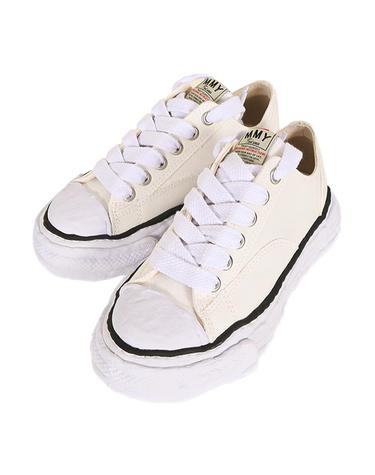 미하라 야스히로 26SS 여성 피터슨23 OG솔 캔버스 스니커즈 화이트 A11FW702 WHITE W