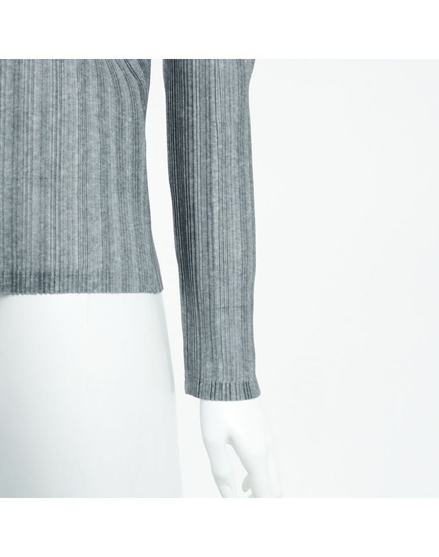 이세이미야케 [중고명품] [구구스]중고명품 이세이미야케 플리츠플리즈 긴소매 탑 55-66 (NO 10458912) 멀티컬러 착용컷