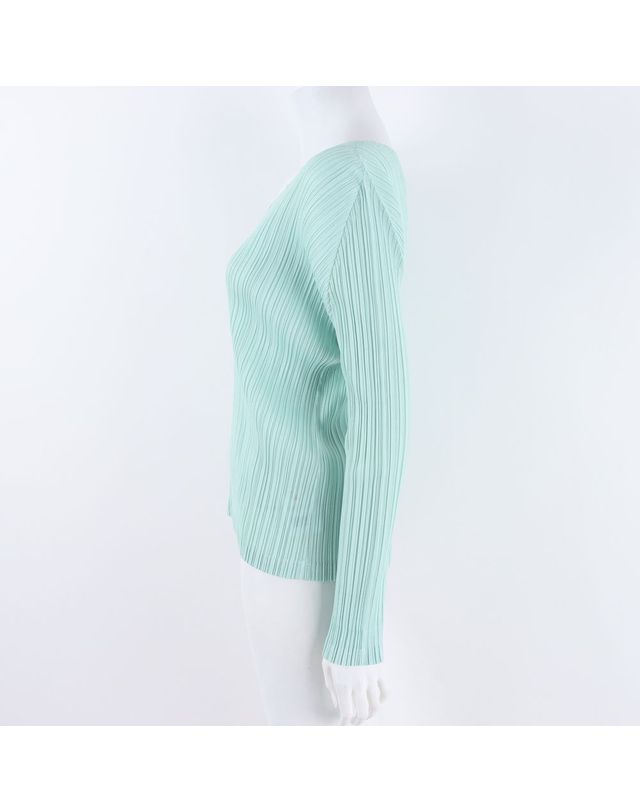 이세이미야케 [중고명품] [구구스]중고명품 이세이 미야케 플리츠플리즈 긴소매 55 (NO 10516433) 멀티컬러 착용컷