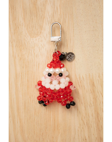 SANTA IS DAYOFF KEYRING