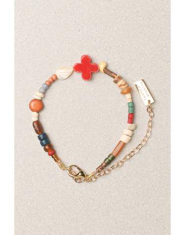 FULL CLOVER BRACELET BLUSH : ARCHIVE-049