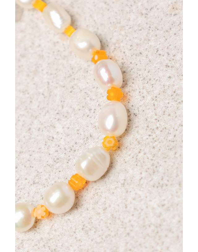 토우토우아카이브 POPPY BRACELET-ORANGE : ARHCIVE-059 착용컷