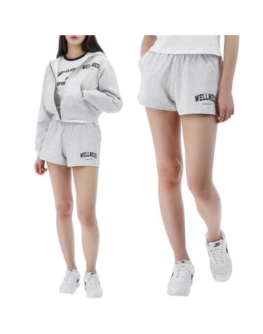 스포티앤리치 웰니스 아이비 디스코 반바지 SH037514001GY03