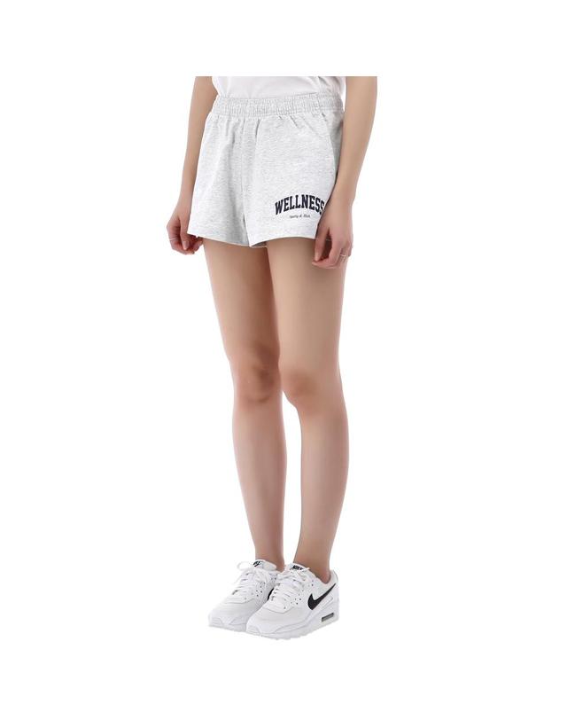 스포티앤리치 스포티앤리치 웰니스 아이비 디스코 반바지 SH037514001GY03 착용컷