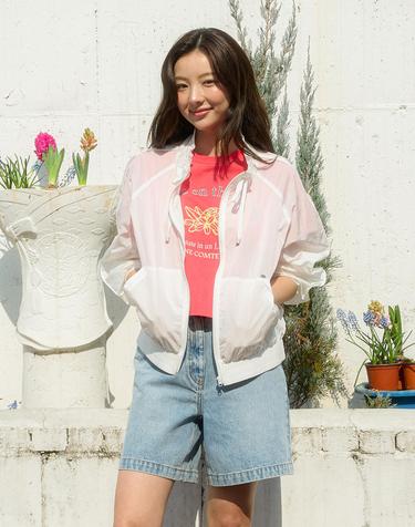허리 스트링 후드 점퍼 OW5MM4030