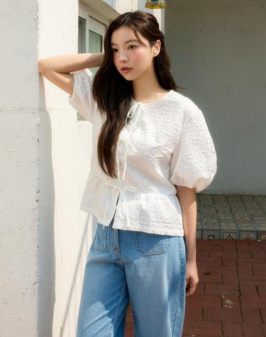 포켓 스트레이트 데님 팬츠 OJ5ML5010