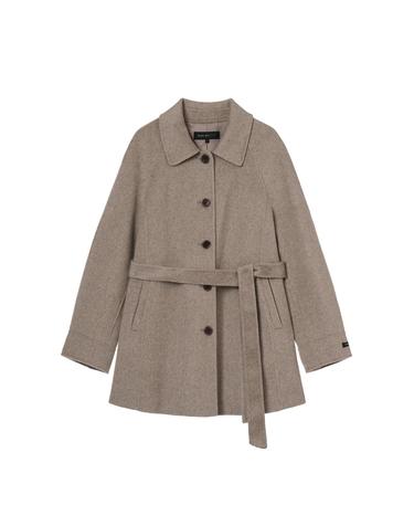 A라인 싱글 하프코트 OW6XHA550