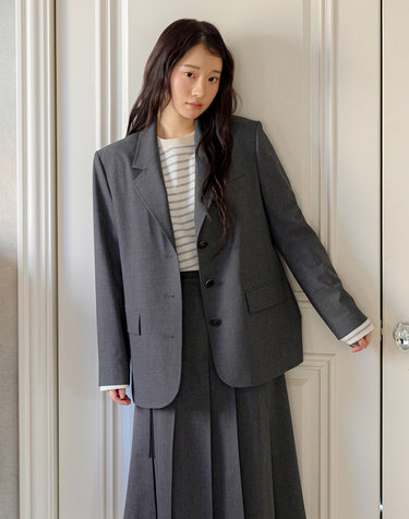 세미 오버 싱글 자켓 OW6MJ3000