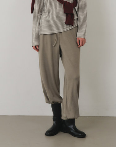 소프트 와플 져지 팬츠 OE6AL9160