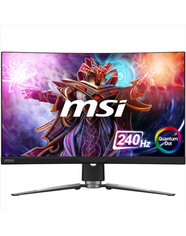 엠에스아이 [MSI] MPG 아르테미스 273CQRX-QD 퀀텀닷 240 게이밍 HDR 400 / 273CQRX-QD 착용컷
