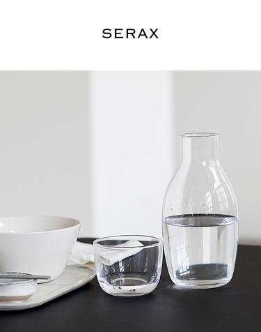 세락스 파세 까라페(유리병)750ml와 유리컵200ml 세트