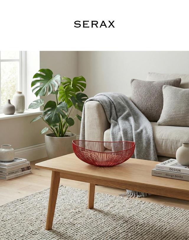 세락스 세락스 와이어 바스켓 미오 레드 화병 증정 착용컷