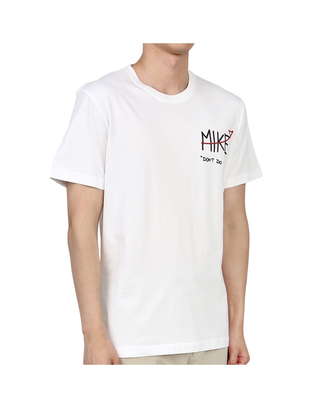 마이크돈두잇 마이크 돈두잇 남성 반팔티셔츠 MIKE00 001 (남여공용) 착용컷