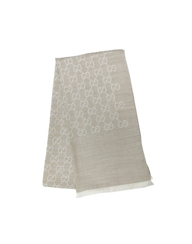 [구찌][케이스포함] 남녀공용 Jacquard 투톤 양면 스카프(165904 3G646 9500)