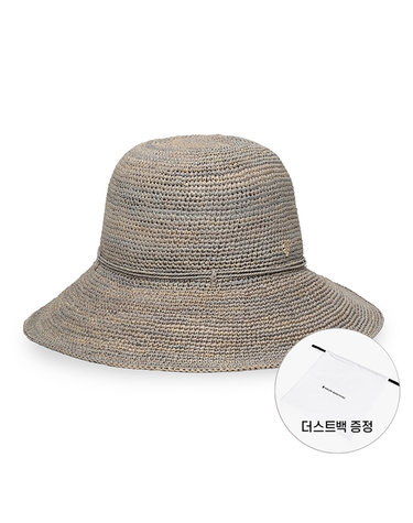 [헬렌카민스키] 여성 빌라 9 라피아 모자(50245 ECLIPSE MELANGE)