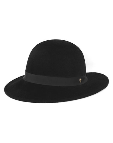 [헬렌카민스키] 여성 데이지 블랙 클로슈 버킷햇 라피아 모자(R1)(51004 BLACK)