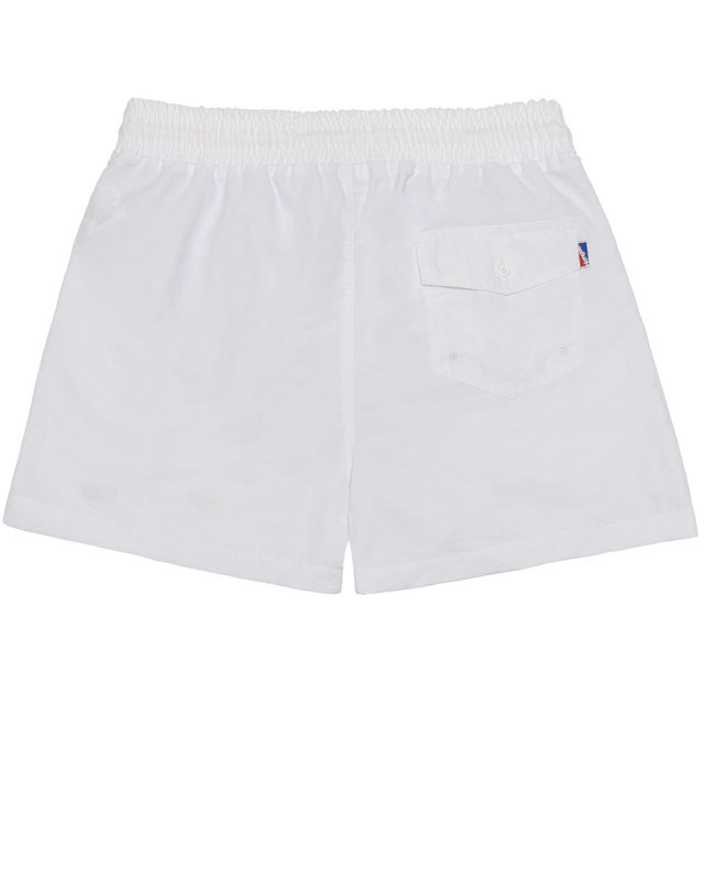 행아웃 Original Logo Hayan Swim Trunks (White) 착용컷