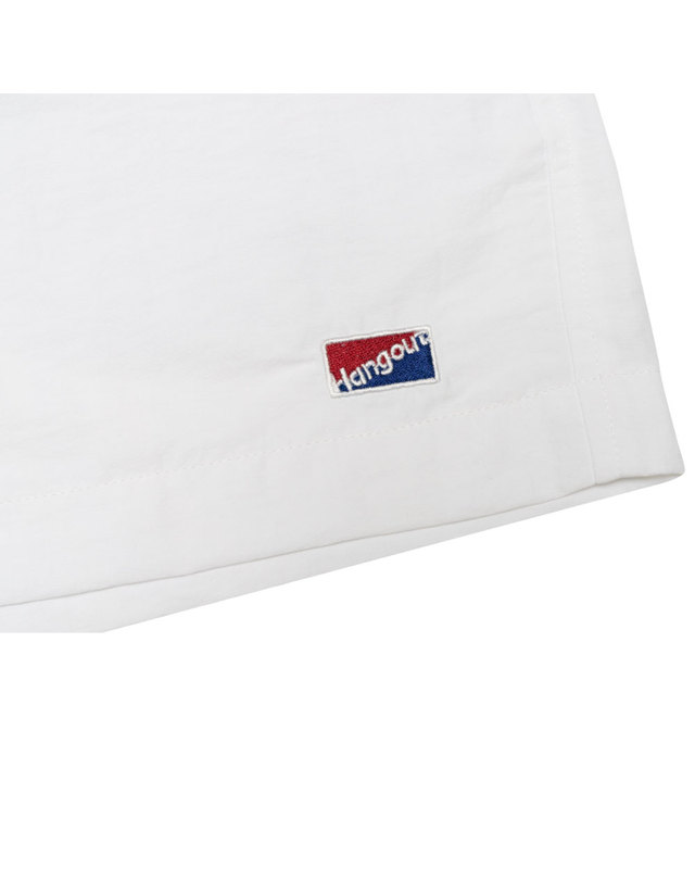 행아웃 Original Logo Hayan Swim Trunks (White) 착용컷