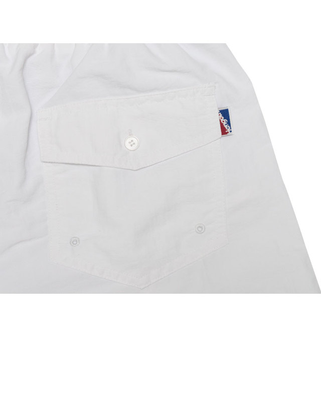 행아웃 Original Logo Hayan Swim Trunks (White) 착용컷