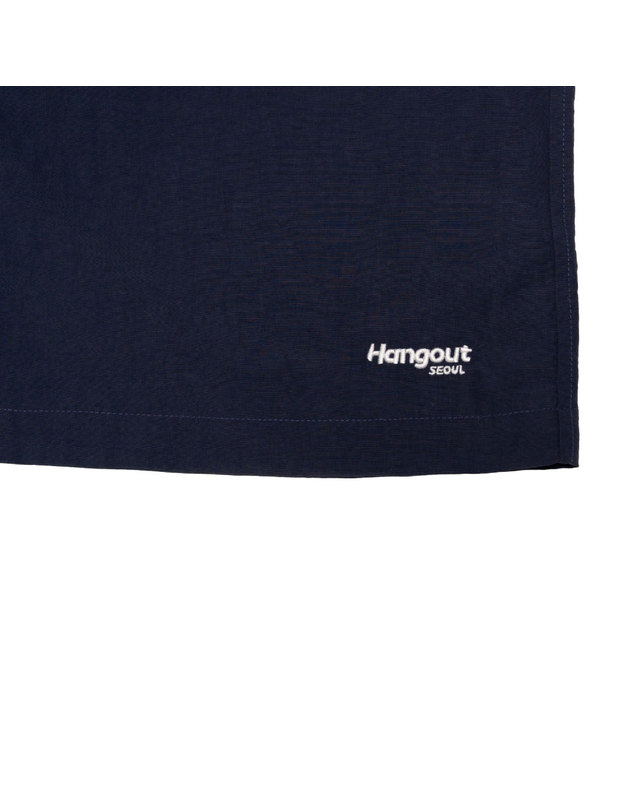 행아웃 Hangout Seoul Nam-Sack Swim Trunks (Navy) 착용컷