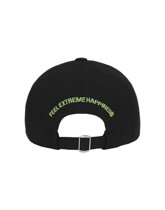 행아웃 Mojito Vertical Logo Cap (Black) 착용컷