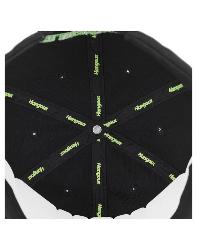 행아웃 Mojito Vertical Logo Cap (Black) 착용컷