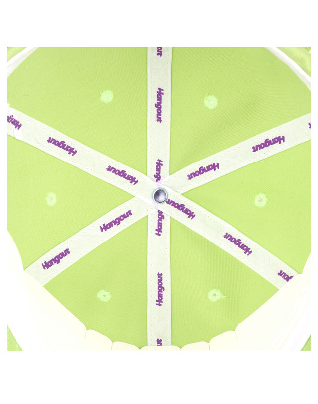 행아웃 Bora Vertical Logo Cap (Mojito) 착용컷