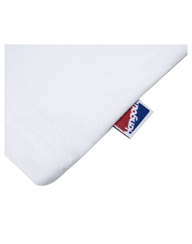 행아웃 Joo-Hwang Reflective Vertical Logo T-Shirt (White) 착용컷