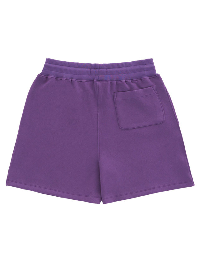 행아웃 Bora Wide Pique Set Up Shorts (Purple) 착용컷