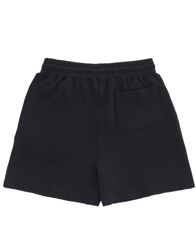 행아웃 Gumjeong Wide Pique Set Up Shorts (Black) 착용컷