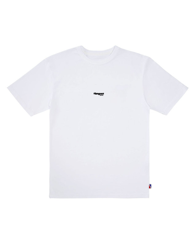 행아웃 X JoonSik Sunbi T-Shirt (White) 착용컷