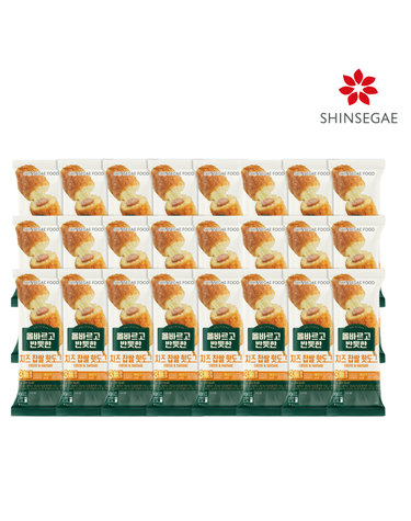 [올반] 올바르고 반듯한 치즈 찹쌀 핫도그 80g x 24봉