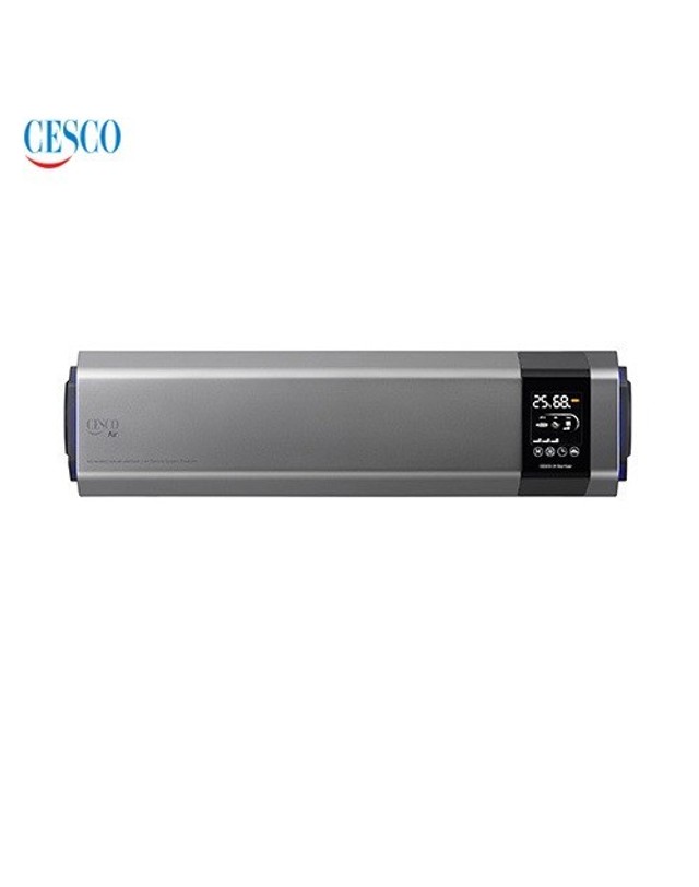 세스코 [세스코] UV 파워 공기살균기 UV1.0 (12개월 케어십/3년) / VS-210H (색상선택 화이트 실버) 착용컷