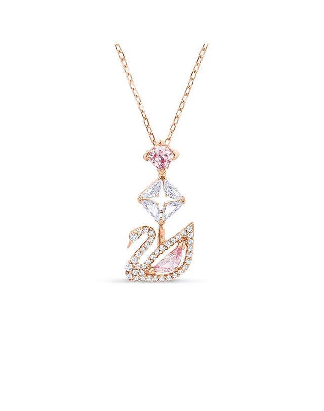 스와로브스키 스와로브스키 5473024 Dazzling Swan Y 목걸이 착용컷