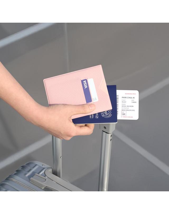 페니체 여권 슬리브 RFID 차단 안티스키밍 지갑 파우치 신여권케이스 착용컷