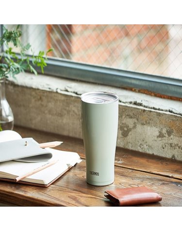 [써모스]보온보냉 파스텔 소프트 콜드컵 JDE-601KL (600ml) 뚜껑포함 맥주 커피