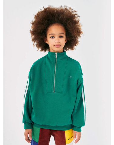 [BOBO CHOSES] 보보쇼즈 24FW 아동 집업 맨투맨 BC zipped sweatshirt B224AC056