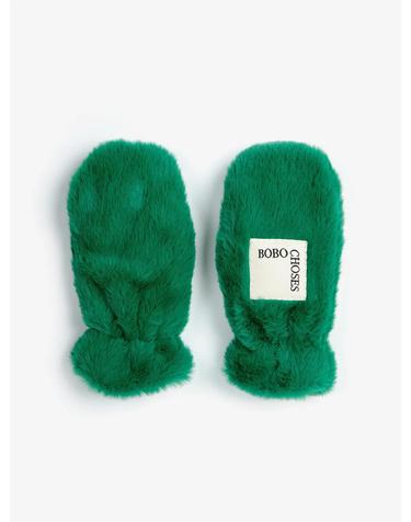 보보쇼즈 24FW 아동 장갑 BC furry mittens B224AI044