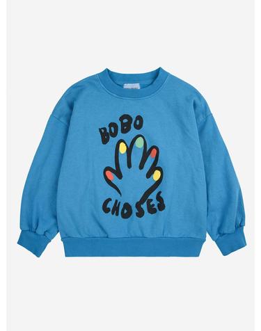 보보쇼즈 25FW 아동 맨투맨 High Five sweatshirt B225AC035 (기모)