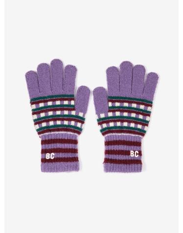 보보쇼즈 25FW 아동 장갑 Bobo Choses jacquard long gloves B225AI040