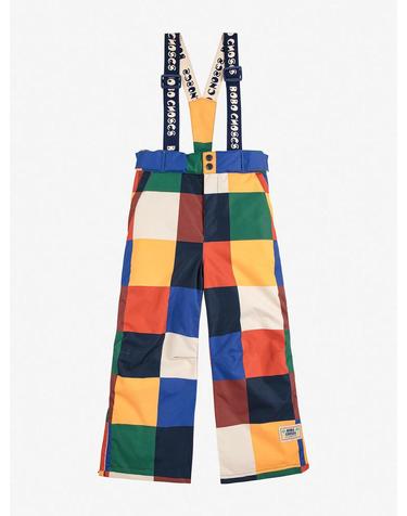 보보쇼즈 25FW 아동 스키팬츠 Multicolor Tiles ski pants B225AC130